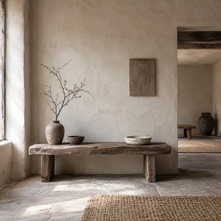 Wabi-Sabi interior design style example
